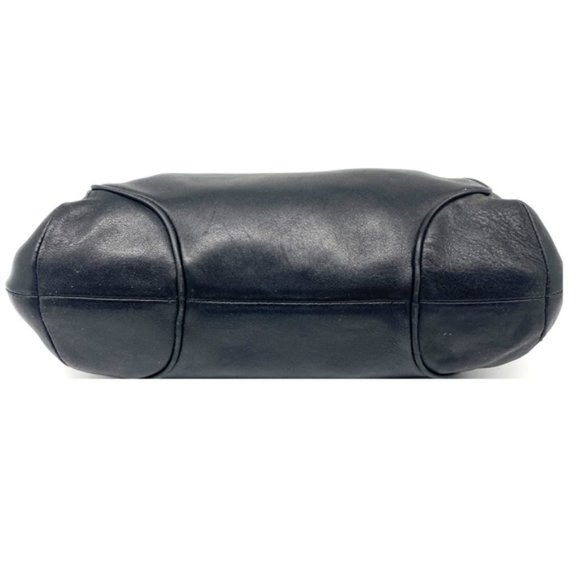 Cole Haan Black Leather Hobo/Shoulder Bag - Picture 7 of 8